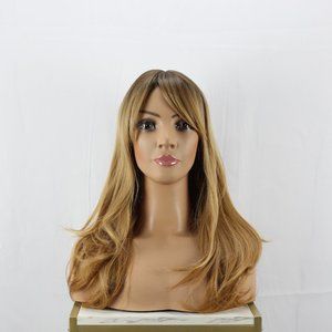 Long Natural Blonde Color Wig